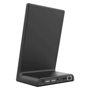 ITMedia Touch Tab 105-10-AV Android Table Order Touch Display with Stand - Back