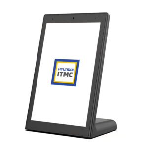 ITMedia Touch Tab 105-10-AV Android Table Order Touch Display with Stand - Front