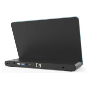 ITMedia Touch Tab 145-10-H-A Android LED Edge Table Order Touch Display with Stand - Back