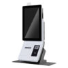 ITMedia SmartPos 22 Flexibles kompaktes Kiosk System mit Tischfuß - Seitenansicht