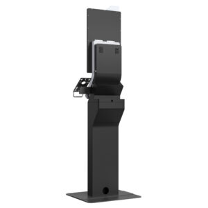 ITMedia SmartPos 22 Flexibles kompaktes Kiosk System mit Standfuß - Rückansicht