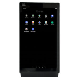 ITMedia Touch Tab 150-10-V-B Android Table Order Touch Display with Stand and Battery - Front